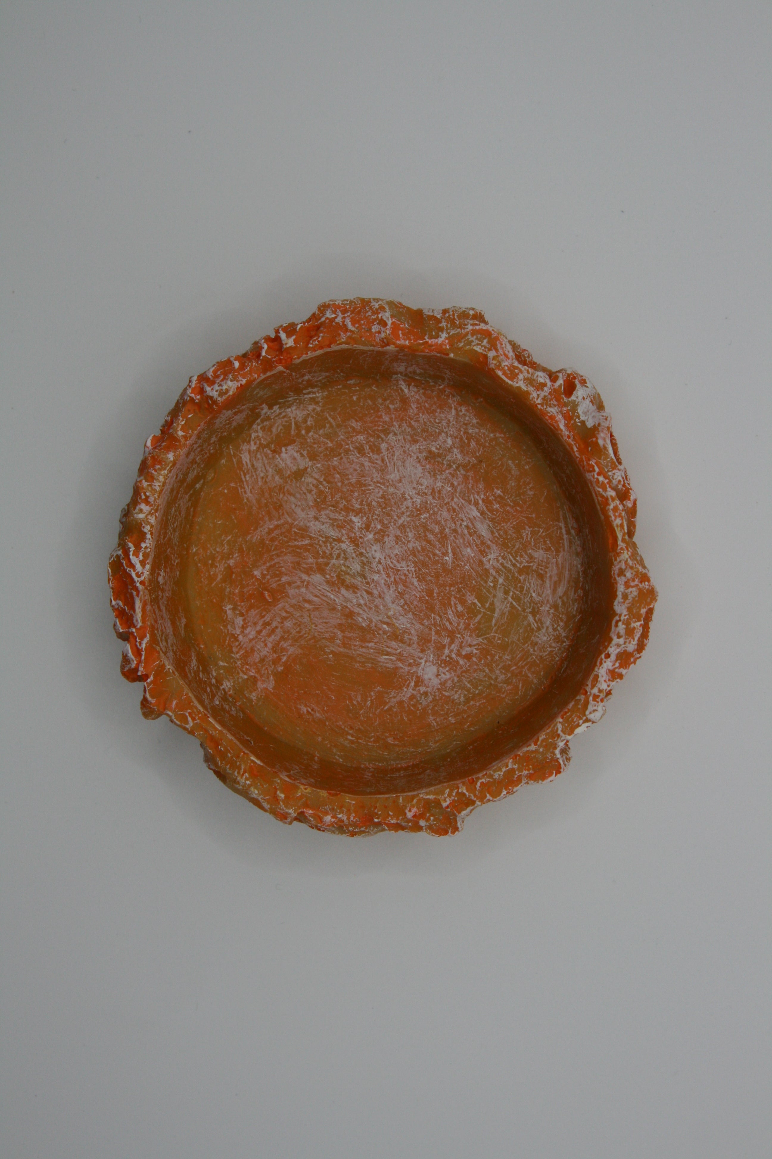 Ciotola Effetto Pietra Desert – Orange Stone Bowl
