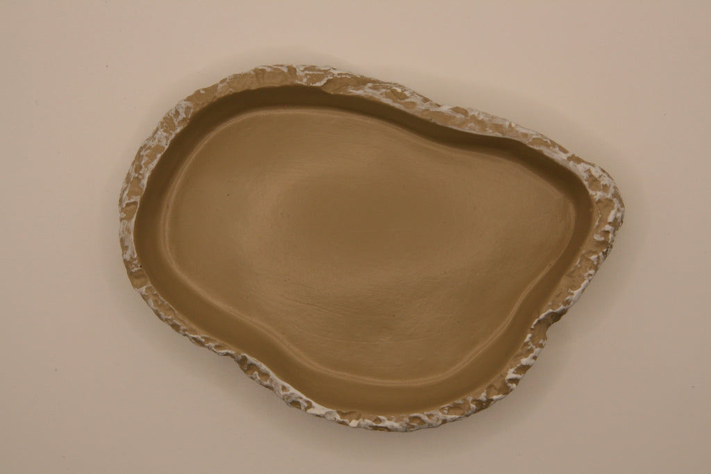 Ciotola Effetto Roccia Sabbia per Terrario – Sand Stone